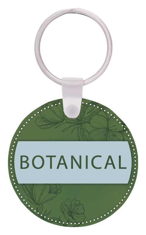 SK11 Colour Sublimation Keychain Circle 5cm