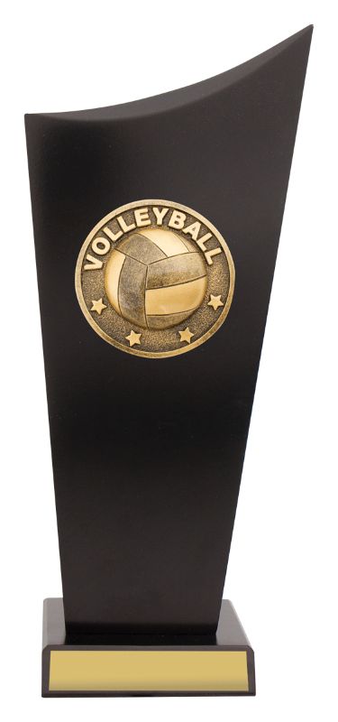 SK527C Volleyball Black Timber Spartan Crest 27cm