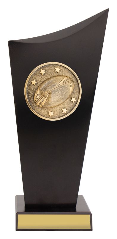 SK539B League / Union Black Timber Spartan Crest 24.5cm