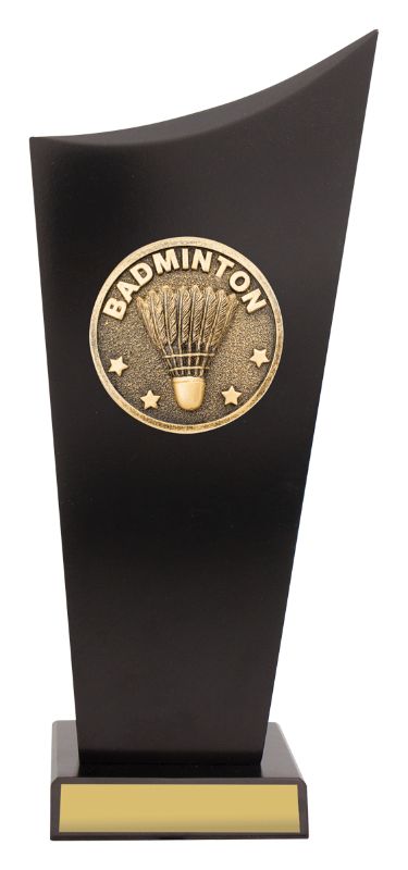 SK546C Badminton Black Timber Spartan Crest 27cm