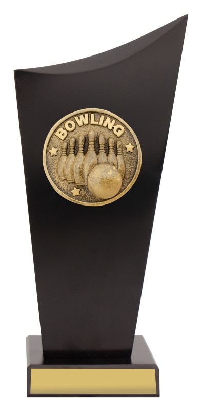 SK552B Tenpin Black Timber Spartan Crest 24.5cm