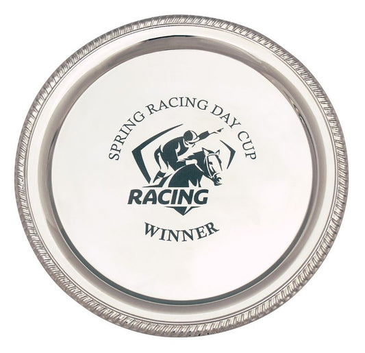 TRY01C Metal Classic Tray 30cm