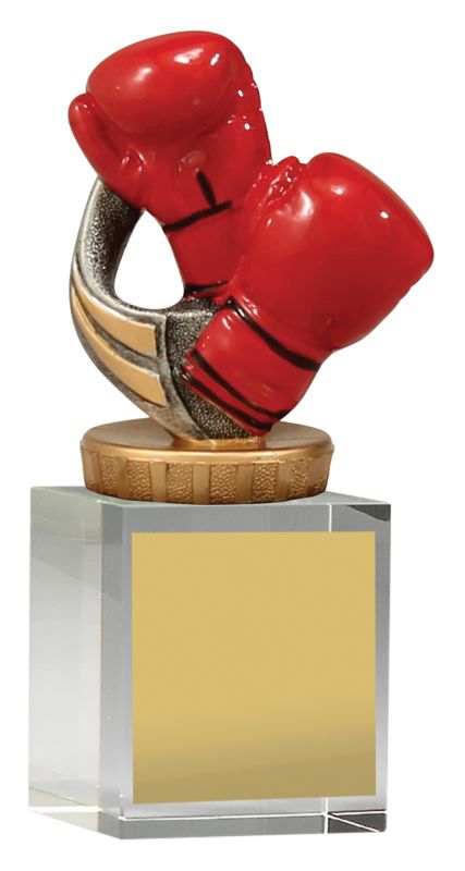 UB32A Boxing Budget Crystal 12cm