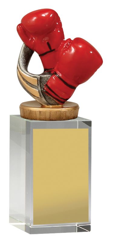 UB32B Boxing Budget Crystal 16cm