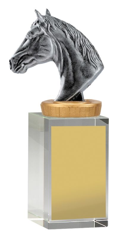 UB35B Horse Budget Crystal 16cm