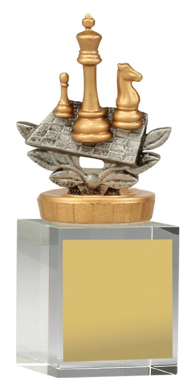 UB78A Chess Budget Crystal 12cm
