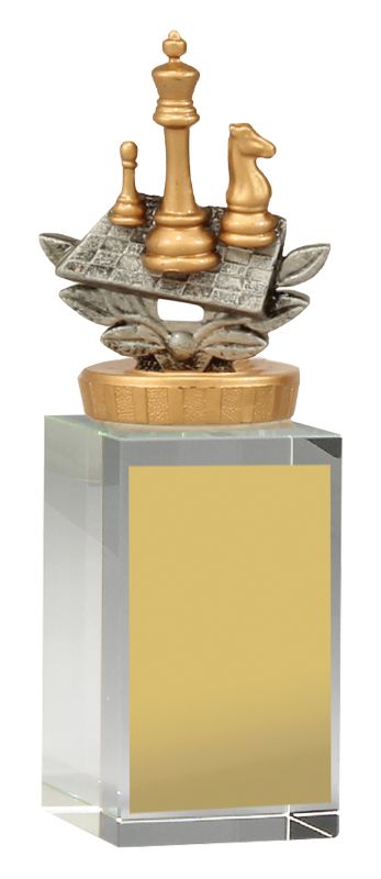 UB78B Chess Budget Crystal 16cm