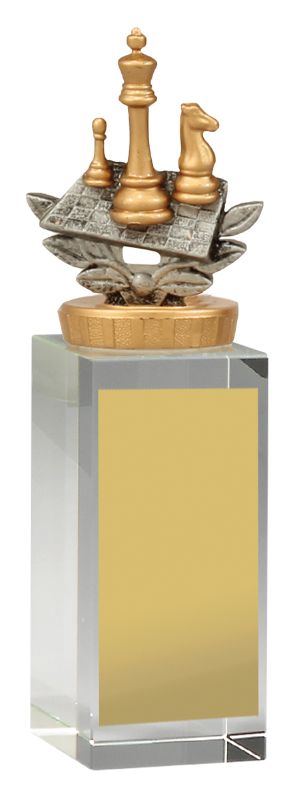 UB78C Chess Budget Crystal 17.5cm
