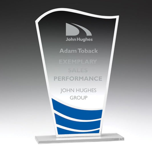 W213 Glass Blue Tailwind 20cm