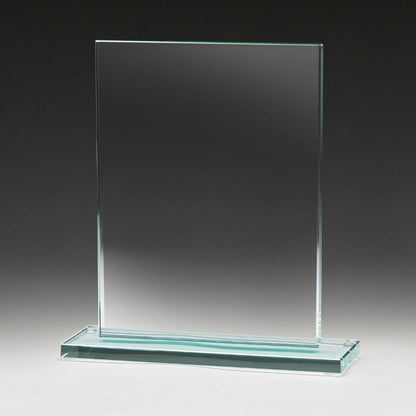 W513 Classic Jade Glass Award 22cm