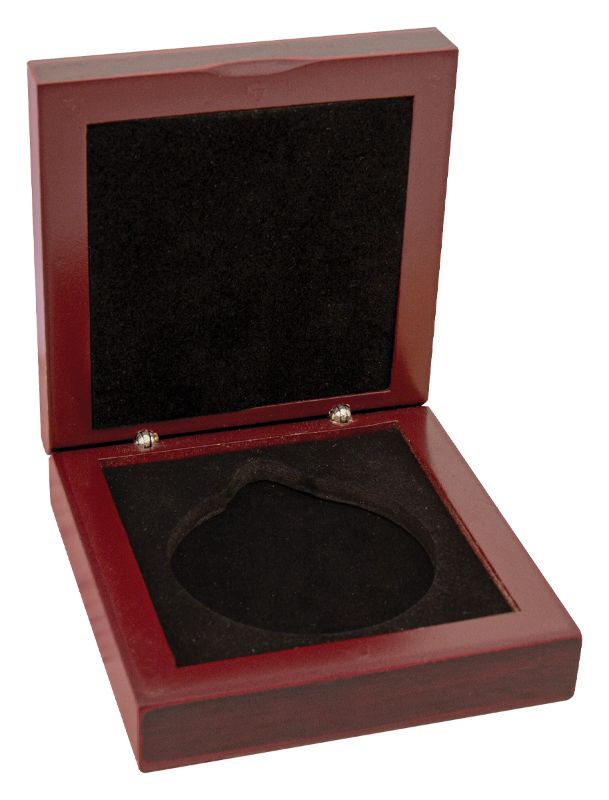 WH50 50 / 52mm Diameter Premium Timber Medal Box 8.5cm