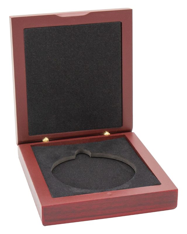 WH60 Premium Timber 60 / 62mm Medal Box 9.3cm