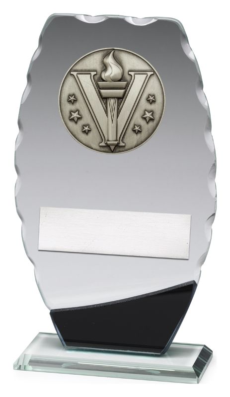 WM701B Victory Clipped Oval Trophy 19cm