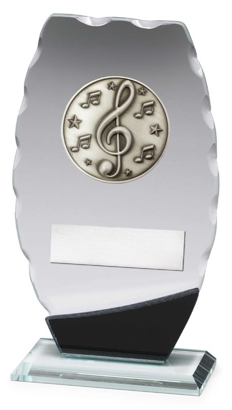 WM721A Clipped Oval Music 17cm