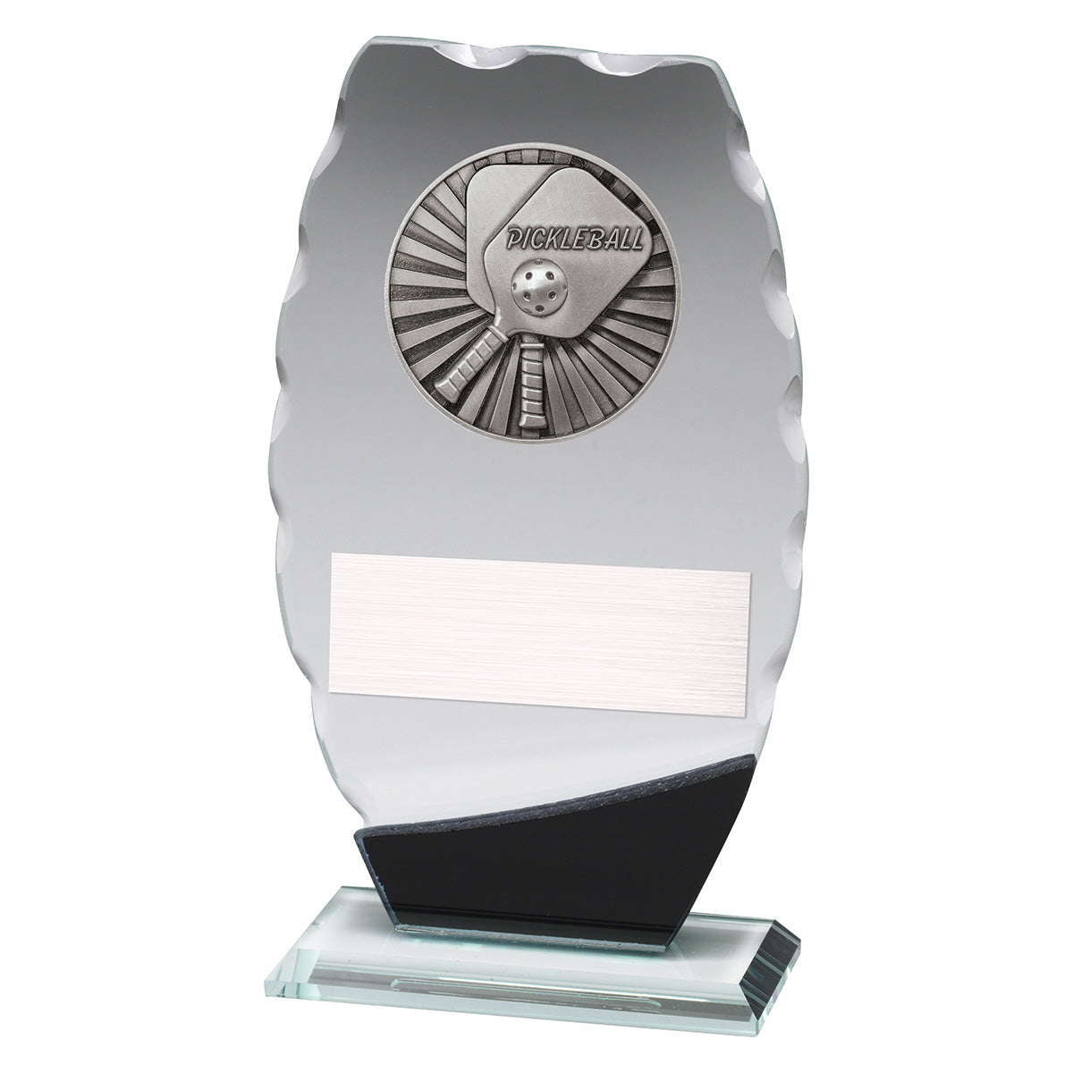 WM771 Clipped Oval Glass - Pickleball