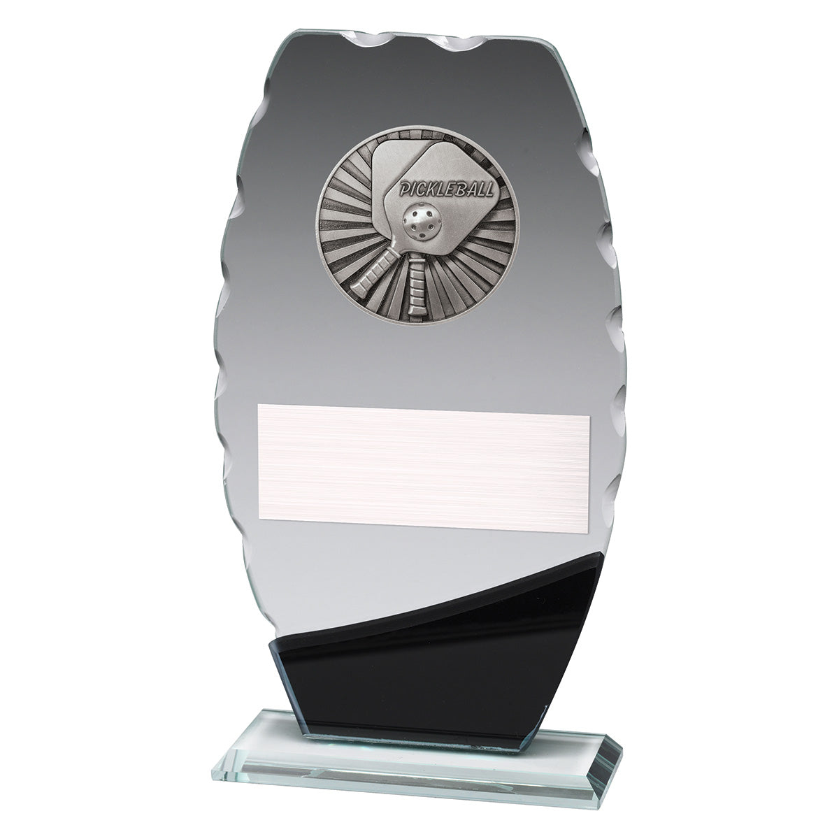 WM771 Clipped Oval Glass - Pickleball