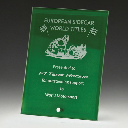 WP04A Craft Plaque Green 15cm