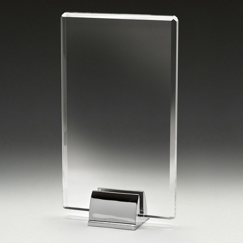 YJ157 CIP Crystal Plaque 26cm
