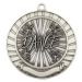 MMY295S Eco Scroll Dance Silver Medal 7cm